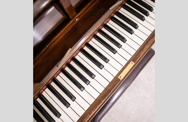 Used John Brinsmead Mahogany Upright Piano Sold As Seen Bargain - Image 7